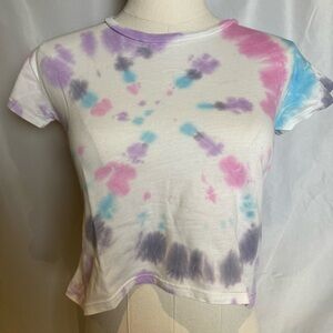 Tie-Dye Women's Top - Multicolor